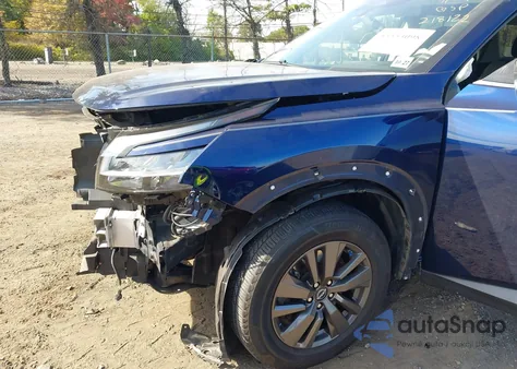 2022 Nissan Pathfinder S 4Wd z USA, uszkodzony, nr VIN 5N1DR3AC2NC218122